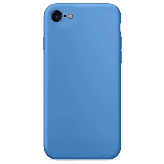 Husa SILKASE pentru iPhone SE 3 2022, Camera protection, culoare albastru, soft silicone (iPhone 7, H1273) by www.silkase.ro