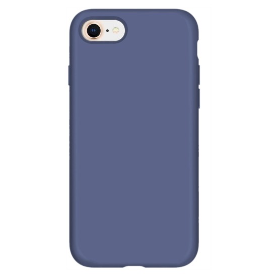 Husa SILKASE pentru iPhone SE 3 2022, liquid silicone, culoare lavender (iPhone 7, H1280) by www.silkase.ro