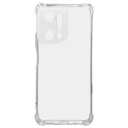 Husa SILKASE antishock pentru Oppo Find X5 Pro, protectie camera, silicon transparent Husa SILKASE antishock pentru Oppo Find X5 Pro, protectie camera, silicon transparent