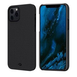 Carcasa PITAKA Air compatibila cu iPhone 13 Mini Black/Grey