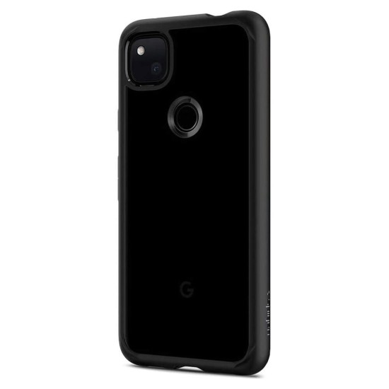 Husa Spigen Thin Fit, Compatibil cu Google Pixel 5, Negru (Telefoane Google, 8809710757912) by www.silkase.ro