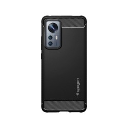 Husa Spate Spigen Rugged Armor, Compatibila Cu Xiaomi 12, Matte Black Husa Spate Spigen Rugged Armor, Compatibila Cu Xiaomi 12, Matte Black