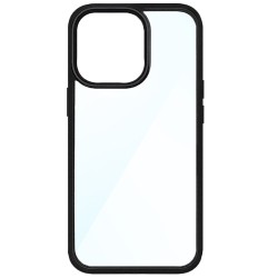 Husa SILKASE pentru Apple iPhone 13 Pro, plastic/cauciuc, transparent/negru Husa SILKASE pentru Apple iPhone 13 Pro, plastic/cauciuc, transparent/negru