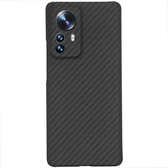 Husa fibra de carbon SILKASE pentru Xiaomi 12 Pro, aramid kevlar, negru mat (SILKASE, Husa Kevlar) by www.silkase.ro Husa fibra de carbon SILKASE pentru Xiaomi 12 Pro, aramid kevlar, negru mat (12 Pro, H1450) by www.silkase.ro