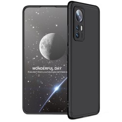 Husa GKK pentru Xiaomi 12, Plastic 360, culoare negru