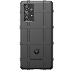 Husa SILKASE pentru Samsung Galaxy A73 5G, Rugged shield, cauciuc negru Husa SILKASE pentru Samsung Galaxy A73 5G, Rugged shield, cauciuc negru