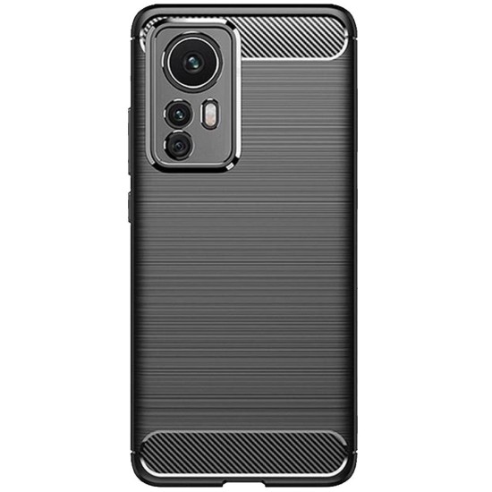 Husa SILKASE pentru Xiaomi 12, silicon carbon, culoare negru (SILKASE, Husa Silicon Carbon) by www.silkase.ro Husa SILKASE pentru Xiaomi 12, silicon carbon, culoare negru (12, H1438) by www.silkase.ro