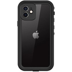 Husa SILKASE Diving pentru Apple iPhone 12, waterproof, shock proof protectie apa, negru Husa SILKASE Diving pentru Apple iPhone 12, waterproof, shock proof protectie apa, negru