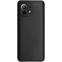 Husa 0.3mm SILKASE pentru Xiaomi 11, subtire, plastic mat, culoare negru Husa 0.3mm SILKASE pentru Xiaomi 11, subtire, plastic mat, culoare negru
