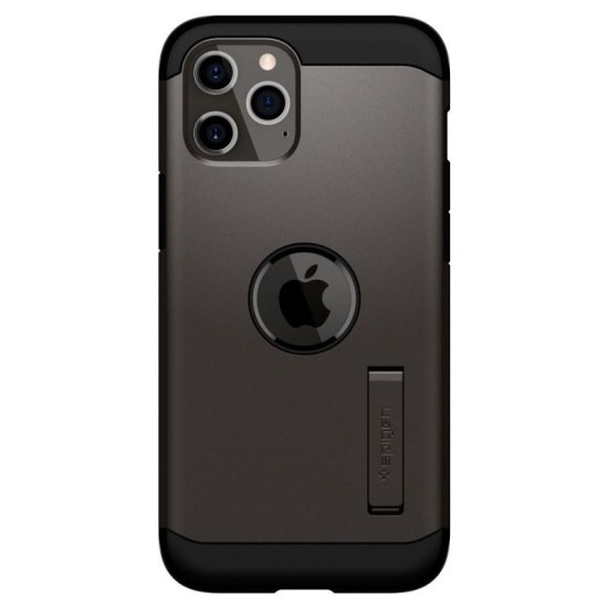 Carcasa Spigen Tough Armor iPhone 12/12 Pro Gunmetal (iPhone 12, ACS01709) by www.silkase.ro