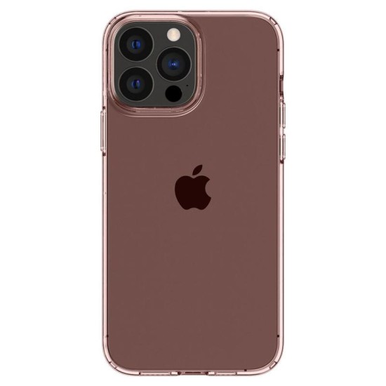 Carcasa Spigen Crystal Flex compatibila cu iPhone 13 Pro Rose Crystal (iPhone 13 Pro, ACS03298) by www.silkase.ro