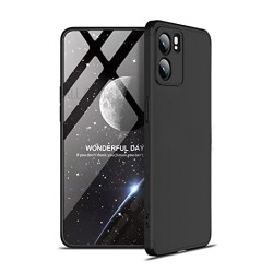 Husa GKK pentru Oppo Reno 7 5G, Plastic 360,culoare negru Husa GKK pentru Oppo Reno 7 5G, Plastic 360,culoare negru