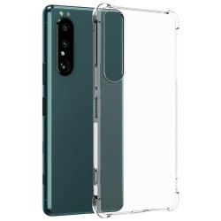 Husa SILKASE antishock pentru Sony Xperia 1 IV, silicon transparent Husa SILKASE antishock pentru Sony Xperia 1 IV, silicon transparent