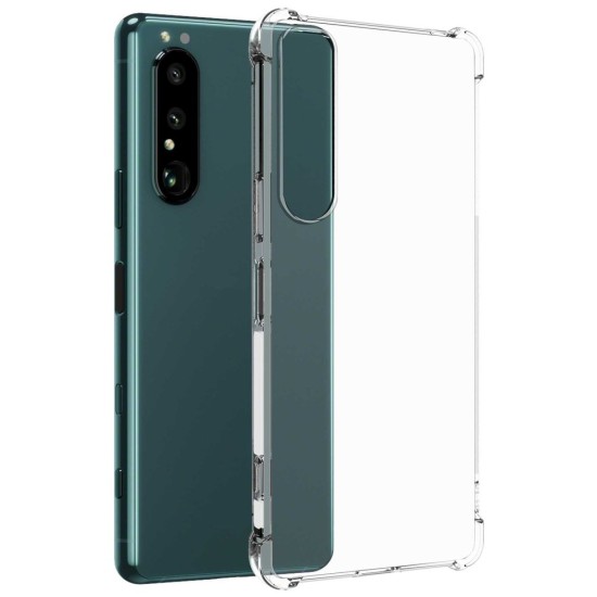Husa SILKASE antishock pentru Sony Xperia 1 IV, silicon transparent (SILKASE, Xperia 1 IV) by www.silkase.ro Husa SILKASE antishock pentru Sony Xperia 1 IV, silicon transparent (Xperia 1 IV, H1493) by www.silkase.ro