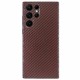 Husa fibra de carbon SILKASE pentru Samsung S22 Ultra, protectie camera, aramid kevlar, rosu lucios (RESIGILAT, LOVIT) (Telefoane Samsung, H1500) by www.silkase.ro