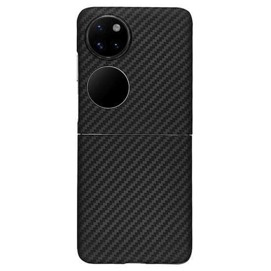 Husa fibra de carbon SILKASE pentru Huawei P50 Pocket, aramid kevlar, negru mat (SILKASE, Huse telefoane) by www.silkase.ro Husa fibra de carbon SILKASE pentru Huawei P50 Pocket, aramid kevlar, negru mat (P50 Pocket, H1505) by www.silkase.ro