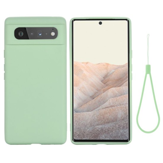 Husa SILKASE pentru Google Pixel 6, soft silicon, culoare verde maslina (SILKASE, Telefoane Google) by www.silkase.ro Husa SILKASE pentru Google Pixel 6, soft silicon, culoare verde maslina (Telefoane Google, H1514) by www.silkase.ro