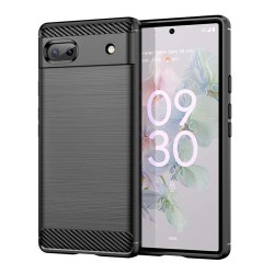 Husa SILKASE pentru Google Pixel 6a, silicon carbon, culoare negru Husa SILKASE pentru Google Pixel 6a, silicon carbon, culoare negru