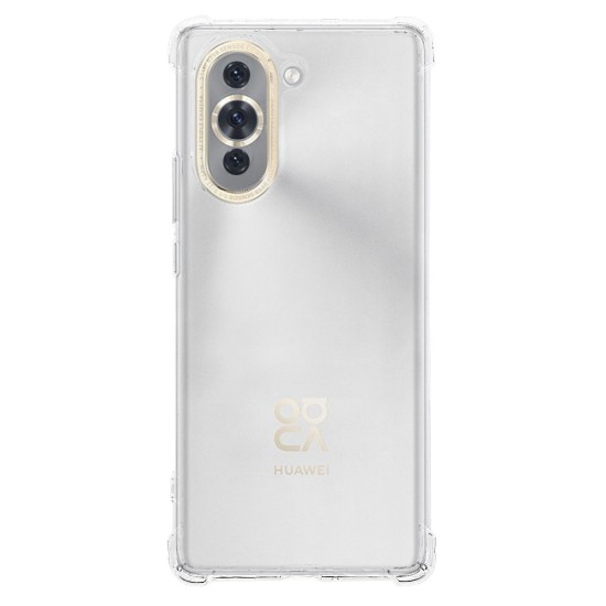 Husa SILKASE antishock pentru Huawei Nova 10, protectie camera, silicon transparent (Nova 10, H1519) by www.silkase.ro