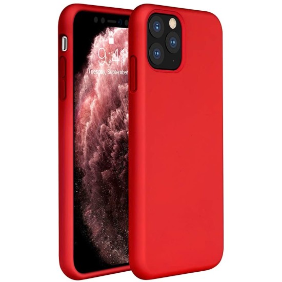 Husa pentru iPhone 11 Pro, SILKASE Camera protection, culoare Rosu, soft silicone (SILKASE, iPhone 11 Pro) by www.silkase.ro Husa pentru iPhone 11 Pro, SILKASE Camera protection, culoare Rosu, soft silicone (iPhone 11 Pro, H0123) by www.silkase.ro