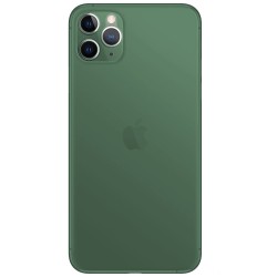 Husa 0.3mm Apple iPhone 11 Pro, SILKASE, subtire, culoare verde, plastic mat Husa 0.3mm Apple iPhone 11 Pro, SILKASE, subtire, culoare verde, plastic mat