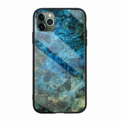 Husa iPhone 11 Pro, SILKASE Glass, tempered glass, sticla, Turcoaz Husa iPhone 11 Pro, SILKASE Glass, tempered glass, sticla, Turcoaz
