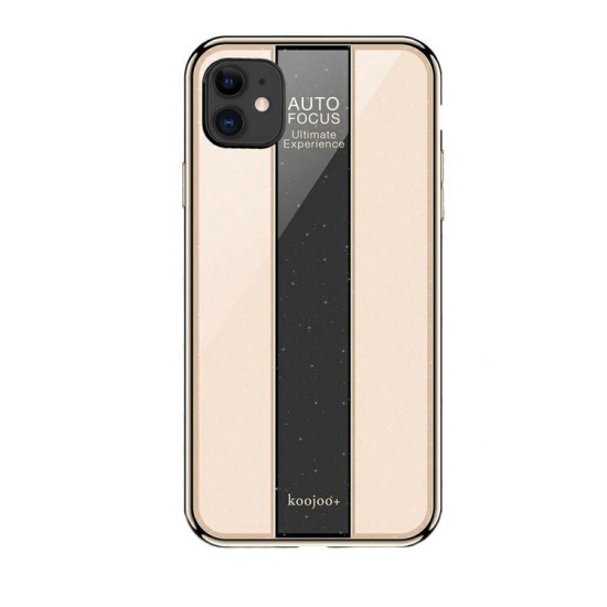 Husa iPhone 11, SILKASE AutoFocus, Gold plastic, Negru Auriu (SILKASE, iPhone 11) by www.silkase.ro Husa iPhone 11, SILKASE AutoFocus, Gold plastic, Negru Auriu (iPhone 11, H0141) by www.silkase.ro