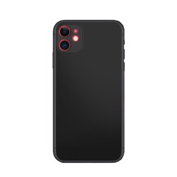 Husa 0.3mm Apple iPhone 11, SILKASE, subtire, culoare negru, plastic mat Husa 0.3mm Apple iPhone 11, SILKASE, subtire, culoare negru, plastic mat