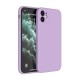 Husa compatibila cu iPhone 12 Mini , SILKASE, culoare violet, soft silicone (iPhone 12 Mini, H0150) by www.silkase.ro