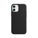 Husa pentru iPhone 12 Mini, SILKASE, culoare negru, silicon (iPhone 12 Mini, H0153) by www.silkase.ro