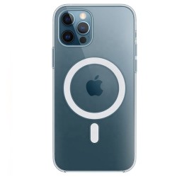 Husa compatibila cu iPhone 12 Pro Max, SILKASE, magcase, culoare transparent, silicon Husa compatibila cu iPhone 12 Pro Max, SILKASE, magcase, culoare transparent, silicon
