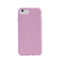 Husa iPhone 6 6s, bio-degradabila, SLR, culoare roz