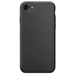 Husa pentru iPhone SE 2, SILKASE Camera protection, culoare Negru, soft silicone Husa pentru iPhone SE 2, SILKASE Camera protection, culoare Negru, soft silicone