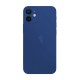 Husa 0.3mm Apple iPhone 12 Mini, SILKASE, subtire, culoare albastru, plastic mat (iPhone 12 Mini, H0015) by www.silkase.ro