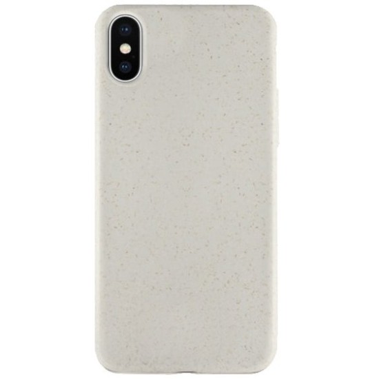 Husa iPhone XS Max, bio-degradabila, SLR, culoare alb (iPhone XS Max, H0210) by www.silkase.ro