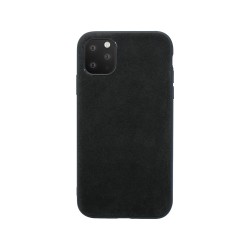 Husa SLR iPhone 11, subtire, alcantara negru Husa SLR iPhone 11, subtire, alcantara negru