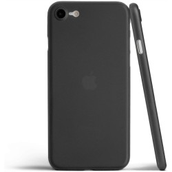 Husa 0.3mm compatibila cu Apple iPhone SE 2, SILKASE, subtire, culoare gri, plastic mat Husa 0.3mm compatibila cu Apple iPhone SE 2, SILKASE, subtire, culoare gri, plastic mat