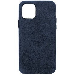 Husa alcantara SILKASE pentru iPhone 11 Pro, culoare albastru Husa alcantara SILKASE pentru iPhone 11 Pro, culoare albastru