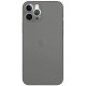 Husa 0.3mm Apple iPhone 12 Pro Max, SILKASE, subtire, culoare gri, plastic mat (iPhone 12 Pro Max, H0021) by www.silkase.ro