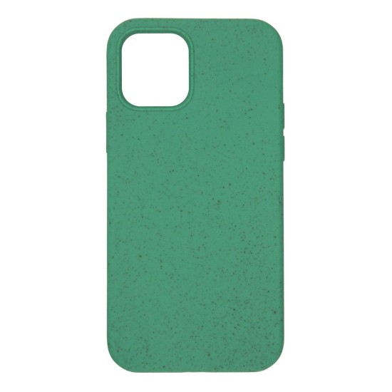 Husa Bio SILKASE pentru  iPhone 12 Mini, biodegradabila, culoare verde menta, plastic cauciucat (iPhone 12 Mini, H0624) by www.silkase.ro