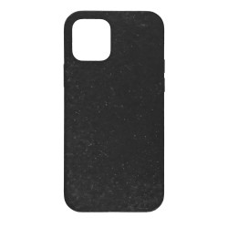 Husa Bio SILKASE pentru iPhone 12/12 Pro, biodegradabila, culoare negru, plastic cauciucat Husa Bio SILKASE pentru iPhone 12/12 Pro, biodegradabila, culoare negru, plastic cauciucat