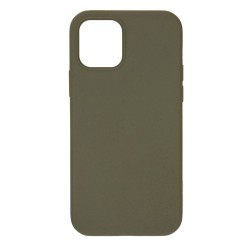 Husa Bio SILKASE pentru iPhone 12/12 Pro, biodegradabila, culoare verde inchis, plastic cauciucat Husa Bio SILKASE pentru iPhone 12/12 Pro, biodegradabila, culoare verde inchis, plastic cauciucat