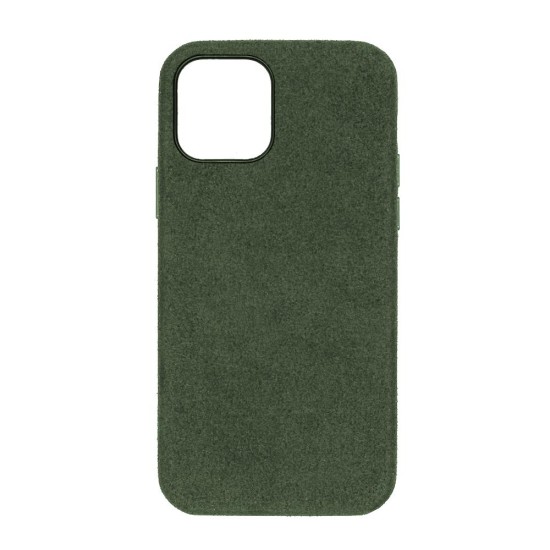 Husa alcantara SILKASE pentru iPhone 12 Pro Max, culoare verde (SILKASE, iPhone 12 Pro Max) by www.silkase.ro Husa alcantara SILKASE pentru iPhone 12 Pro Max, culoare verde (iPhone 12 Pro Max, H0657) by www.silkase.ro