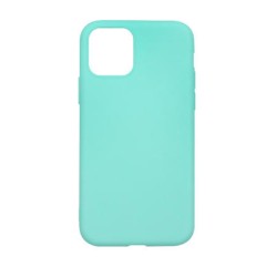 Husa pentru iPhone 11, SILKASE Camera protection, culoare turcoaz, soft silicone Husa pentru iPhone 11, SILKASE Camera protection, culoare turcoaz, soft silicone