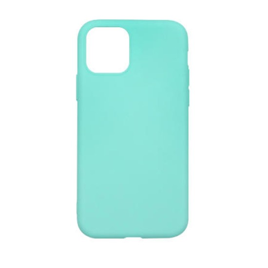 Husa pentru iPhone 11, SILKASE Camera protection, culoare turcoaz, soft silicone (iPhone 11, H0669) by www.silkase.ro