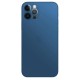 Husa 0.3mm Apple iPhone 12 Pro, SILKASE, subtire, culoare albastru deschis, plastic mat (iPhone 12 Pro, H0762) by www.silkase.ro