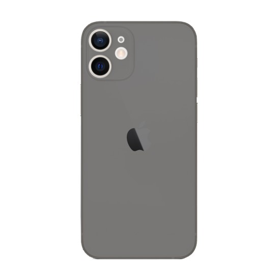 Husa 0.3mm Apple iPhone 12, SILKASE, subtire, culoare gri, plastic mat (SILKASE, iPhone 12) by www.silkase.ro Husa 0.3mm Apple iPhone 12, SILKASE, subtire, culoare gri, plastic mat (iPhone 12, H0029) by www.silkase.ro