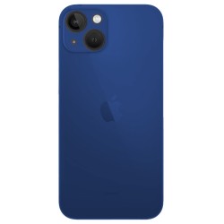 Husa 0.3mm pentru Apple iPhone 13 , SILKASE, subtire, culoare albastru, plastic mat Husa 0.3mm pentru Apple iPhone 13 , SILKASE, subtire, culoare albastru, plastic mat