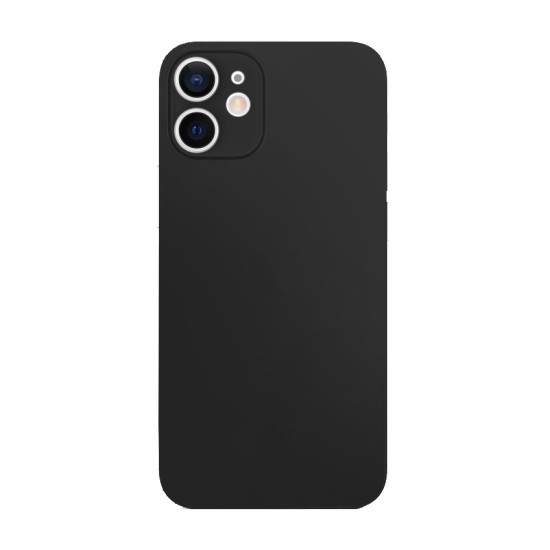Husa 0.3mm Apple iPhone 12, SILKASE, subtire, culoare negru, plastic mat (SILKASE, iPhone 12) by www.silkase.ro Husa 0.3mm Apple iPhone 12, SILKASE, subtire, culoare negru, plastic mat (iPhone 12, H0030) by www.silkase.ro