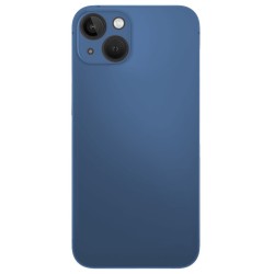Husa 0.3mm pentru Apple iPhone 13 , SILKASE, subtire, culoare pacific blue, plastic mat Husa 0.3mm pentru Apple iPhone 13 , SILKASE, subtire, culoare pacific blue, plastic mat